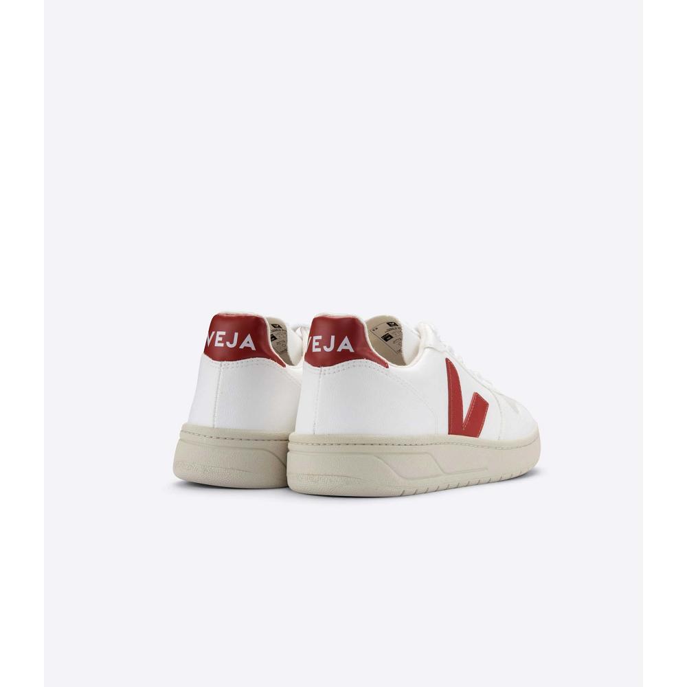 Veja V-10 CWL Women's Sneakers White/Red | CA 638NWY